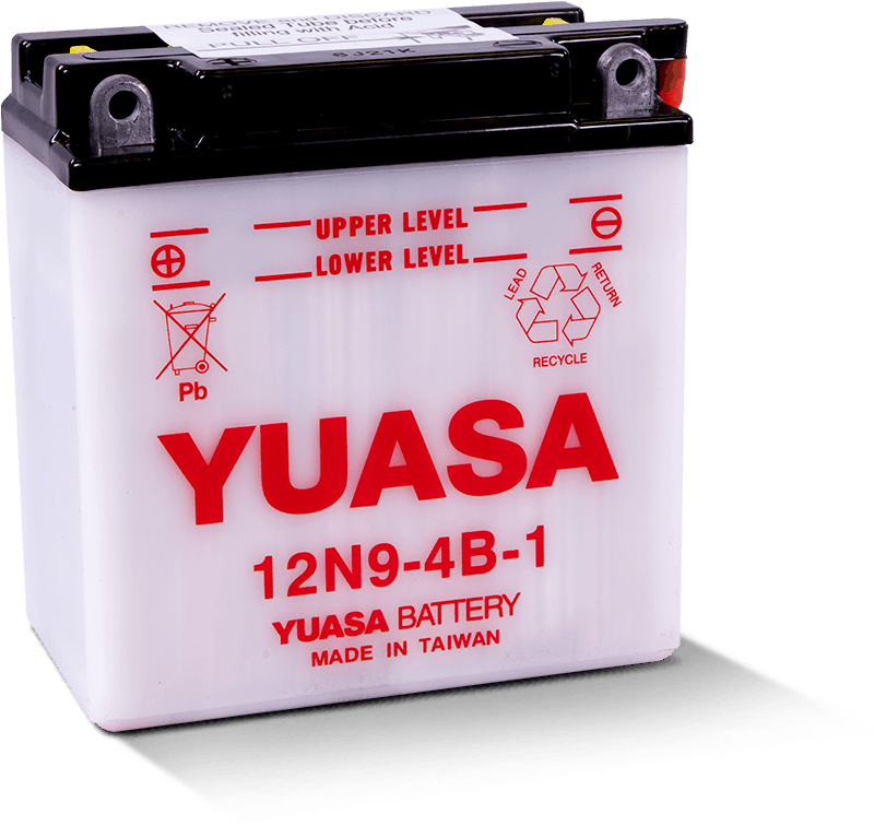 Yuasa YUAM2290B 12N9-4B-1 Conventional 12 Volt Battery