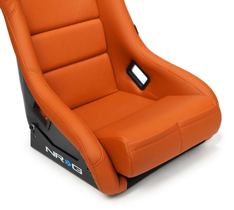 NRG FRP-302BR-V FRP Bucket Seat w/Brown Vinyl Material - Large