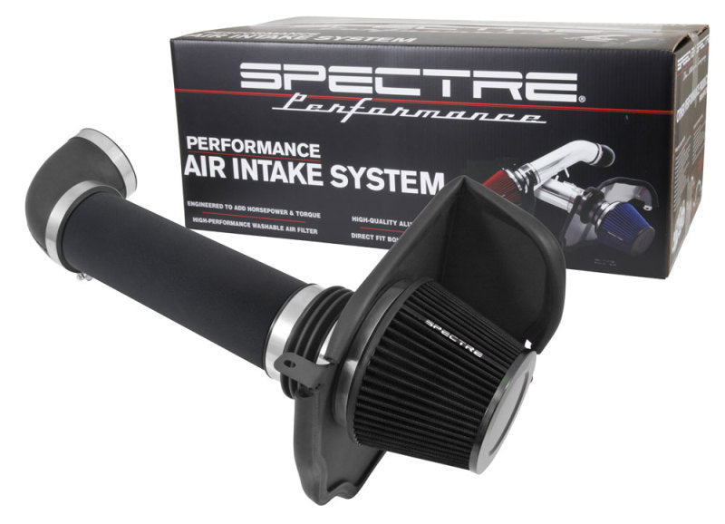 Spectre 90360K 11-19 fits Dodge Challenger/Charger 5.7L V8 Air Intake Kit - Blk w/Black Filter