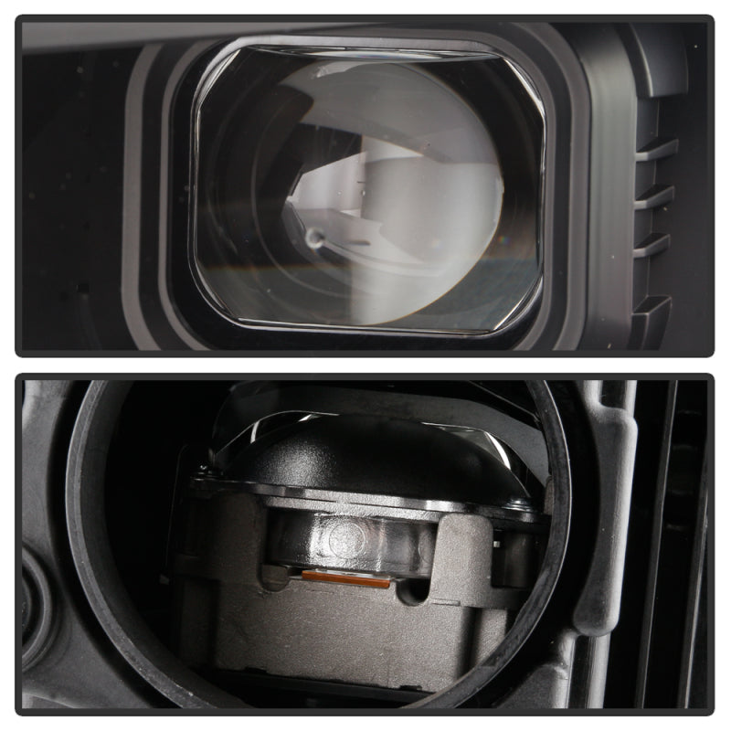 Spyder 5087355 fits Chevy 16-18 Camaro HID Model Full LED Headlights Black PRO-