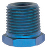 Russell 661640 Performance 1in Male to 3/4in Female Pipe Bushing Reducer (Blue)