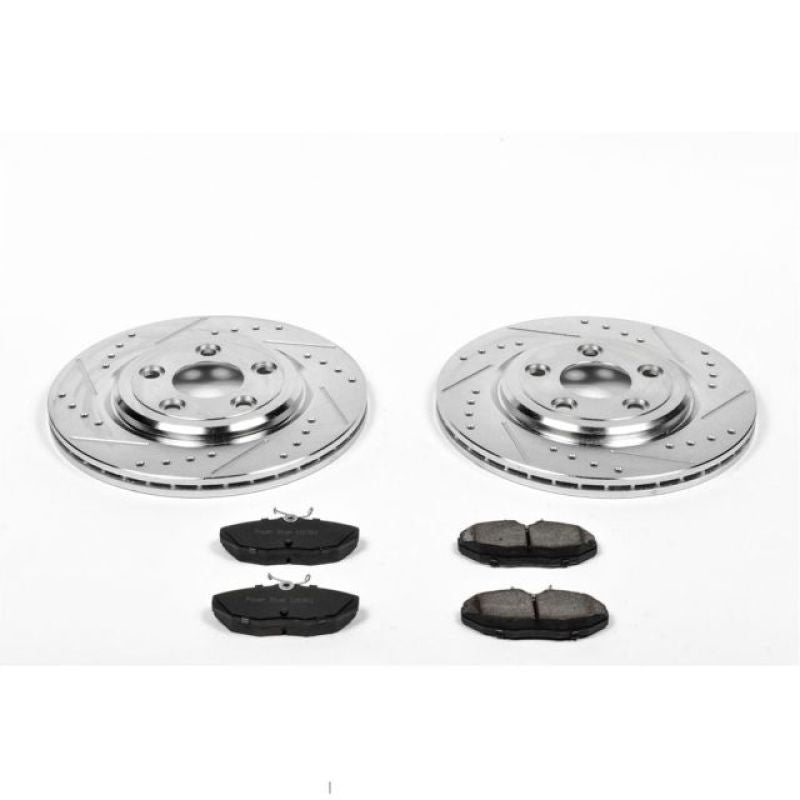 PowerStop K3141 fits Jaguar 03-05 S-Type Rear Z23 Evolution Sport Brake Kit