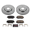PowerStop K7673 fits Hyundai 16-17 Veloster Front Z23 Evolution Sport Brake Kit