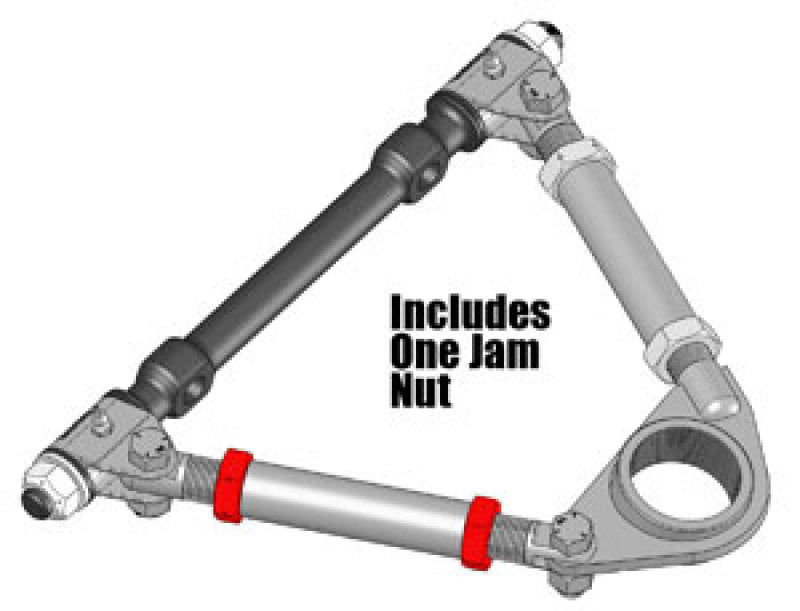 SPC Performance 92011 Control Arm Driver Side 3/4in. Jam Nut