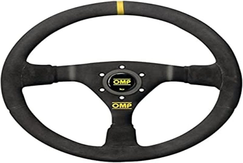 OMP OD0-1979-071 WRC Mid-Depth 350mm Dished - Small Suede (Black)