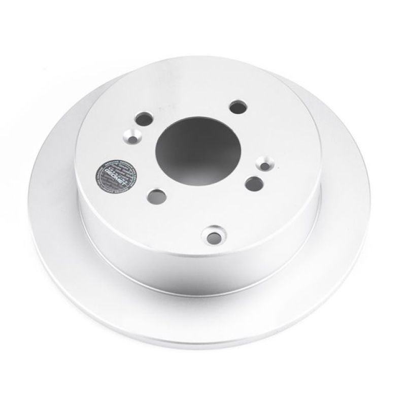 PowerStop fits Hyundai Accent Rear Evolution Geo 06-08met Coated Rotor