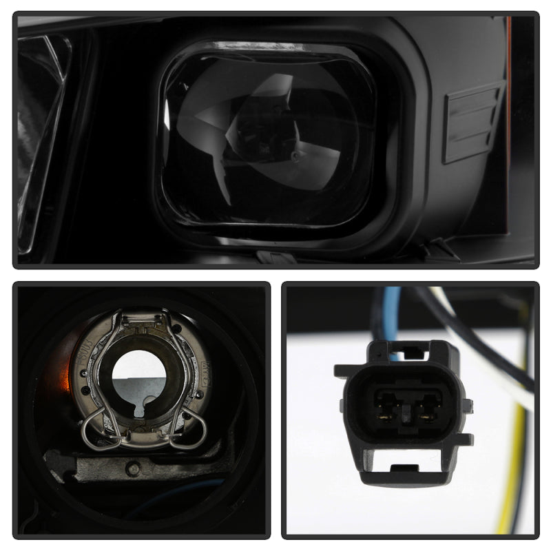 Spyder 5088154 14-20 fits Toyota 4Runner Projector Headlights w/Seq. LED Turn S