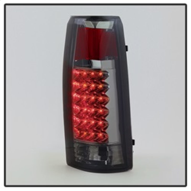 9032752 Xtune Yukon Denali LED Tail Lights w/ 3rd LED Brake Light Smoked ALT-J