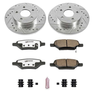 PowerStop K1616-26 05-08 fits Chevrolet Cobalt Rear Z26 Street Warrior Brake Kit