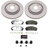 Power Stop 23-25 Lexus RX350 Front Z36 Coated Truck & Tow Brake Kit