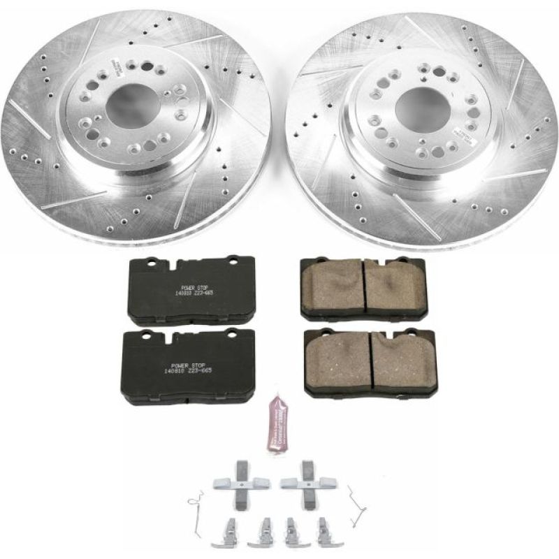 PowerStop K5099 fits Lexus 95-00 LS400 Front Z23 Evolution Sport Brake Kit
