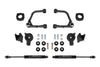 Fabtech K7089M 2022 fits Tundra 4WD 3in UCA Kit w/Uniballs & Fr Shk Spcrs & Rr Air Bag Spcrs & Rr Stealth Shock
