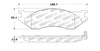 Stoptech 305.0702 Street Select Brake Pads - Front