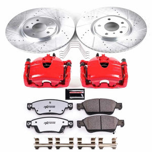 Power Stop KC3022B-26 14-15 fits Infiniti Q60 Front Z26 Street Kit w/Cals