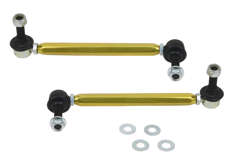 Whiteline KLC180-235 Universal Sway Bar - Link Assembly Heavy Duty Adjustable 12mm Steel Ball/Ball Style