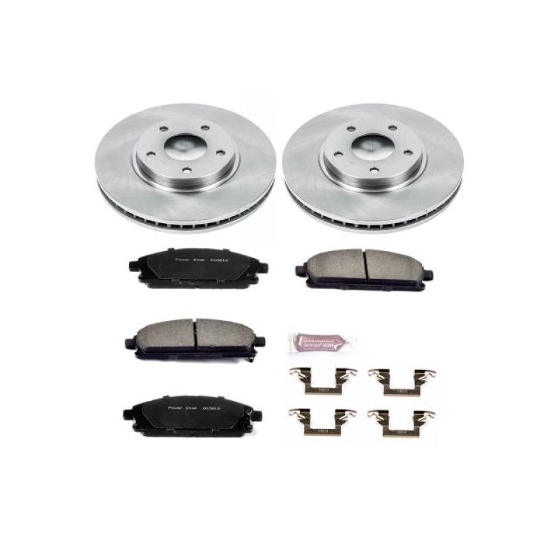 PowerStop KOE150 fits Nissan 04-09 Quest Front Autospecialty Brake Kit