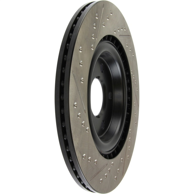 Stoptech 127.33137L Slotted & Drilled Sport Brake Rotor