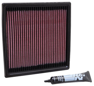 K&N Engineering DU-0900 K&N 8.5in O/S Length x 8.375in O/S Width x .75in H Ducati Replacement Air Filter