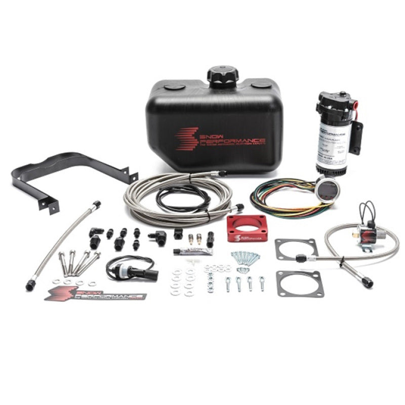 Snow Performance SNO-2120-BRD Evo Stg 2 Boost Cooler Water Injection Kit w/SS Braid Line & 4AN Fittings