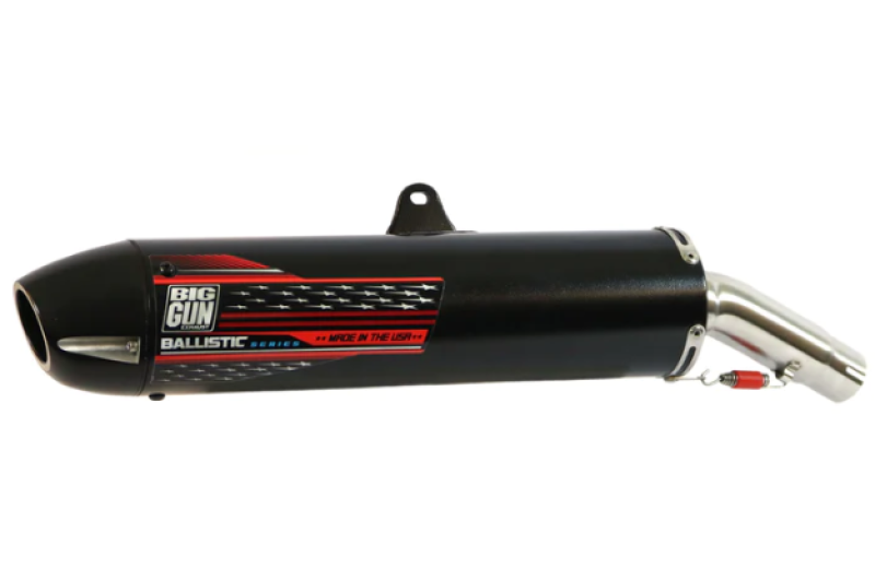 Big 08-1412 Gun 01-10 fits Honda TRX 250EX Ballistic Series Slip On Exhaust