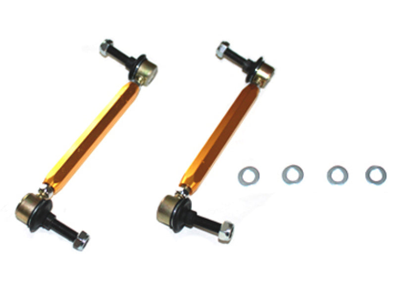 Whiteline KLC140-215 Universal Swaybar Link Kit-Heavy Duty Adjustable Ball Joint