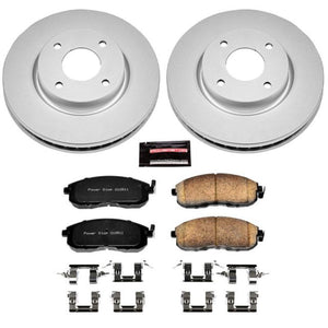PowerStop fits Nissan Cube Front Z17 Evolution Geo 09-14met Coated Brake Kit