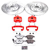 PowerStop fits Audi 06-09 A3 Front Z26 Street Warrior Brake Kit w/Calipers