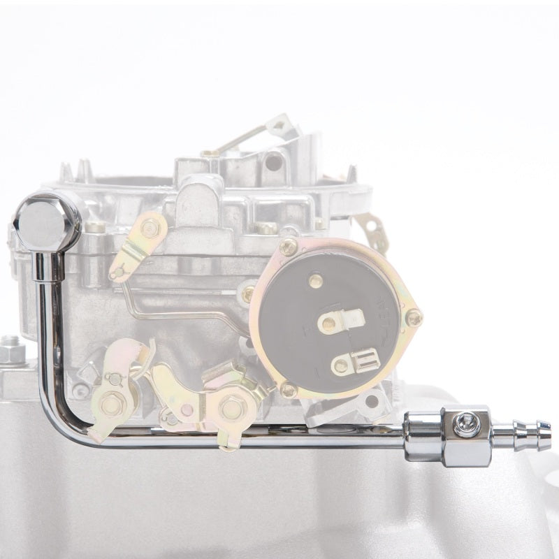 Edelbrock 8126 Fuel Line for Edelbrock Carburetors 3/8In Barb Inlet