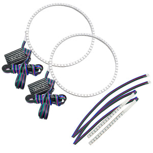 ORACLE Lighting 1471-334 Oracle 21-22 fits Ford Bronco Headlight Halo Kit w/DRL Bar - Base Headlights -w/No Controller