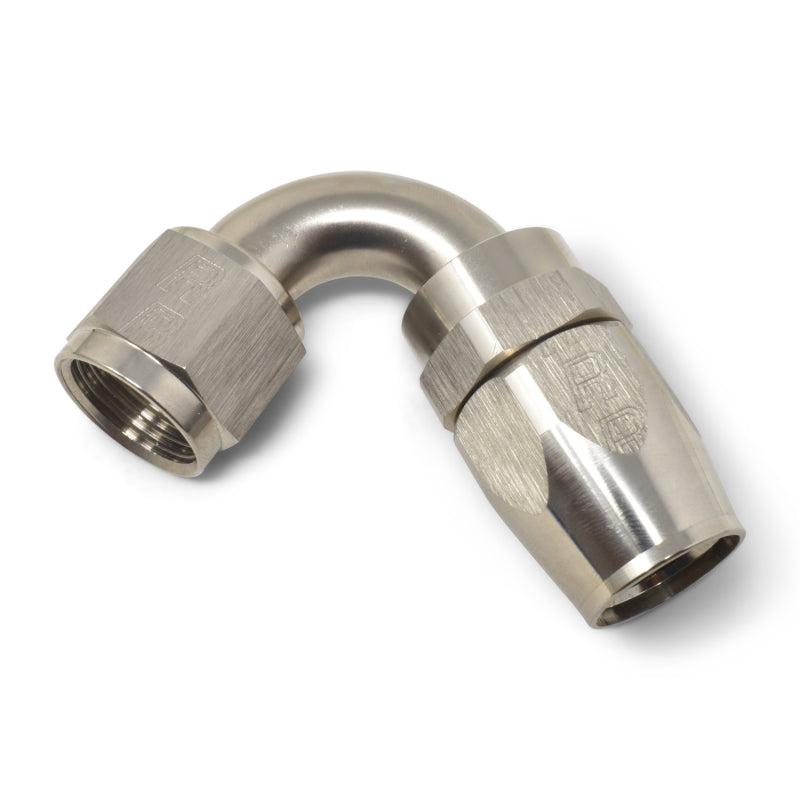 Russell 613401 Performance -6 AN Endura 120 Degree Full Flow Swivel Hose End (With 9/16in Radius)