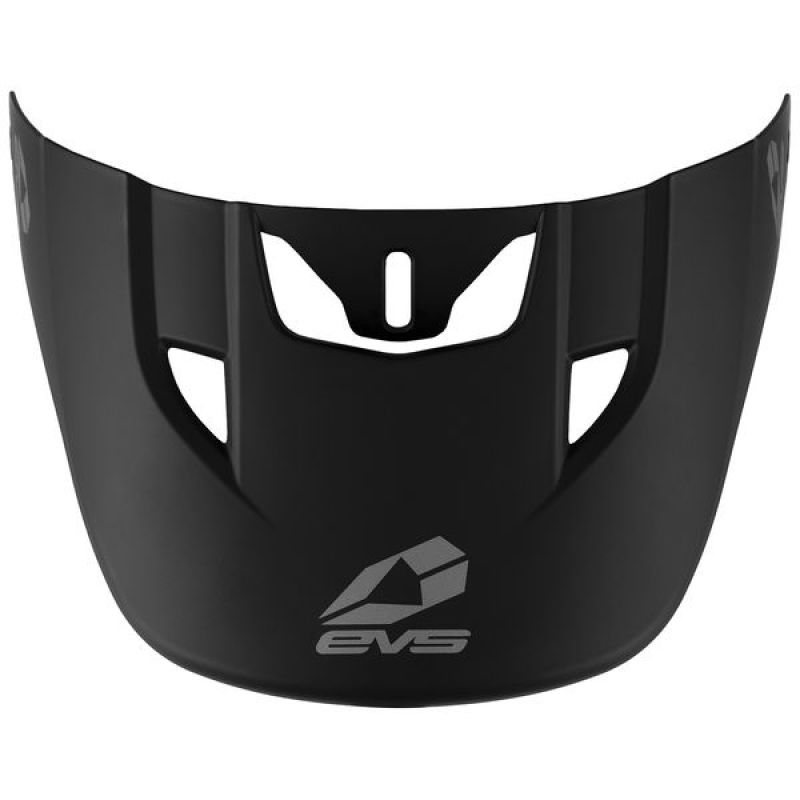 EVS HE21T3S-VSBK T3 Solid Helmet Visor - Matte Black