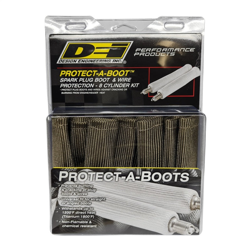 DEI  10542 Protect-A-Boot - 6in - 8-pack - Titanium
