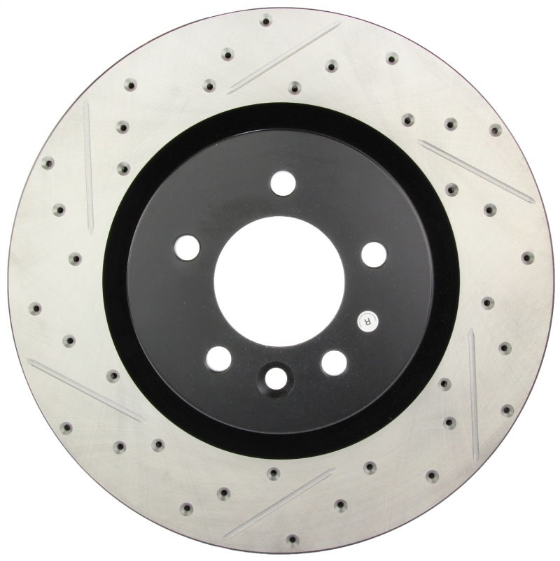 Stoptech 127.22011R Slotted & Drilled Sport Brake Rotor
