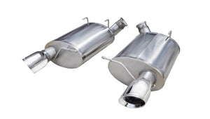 CORSA Performance 14320 Corsa 2011-2012 fits Ford Mustang Shelby GT500 5.4L V8 Polished Sport Axle-Back Exhaust