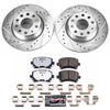 PowerStop K2261-26 06-09 fits Audi A3 Rear Z26 Street Warrior Brake Kit