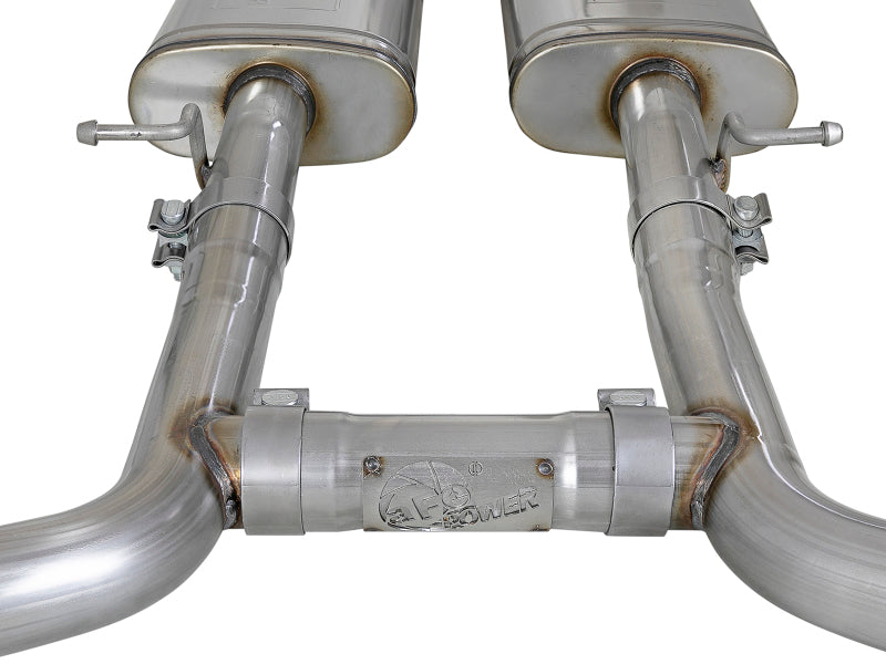 AFE 49-32067 orce-Xp 2-1/2in 304 SS Cat-Back Exhaust 15-19 fits Dodge Challenge