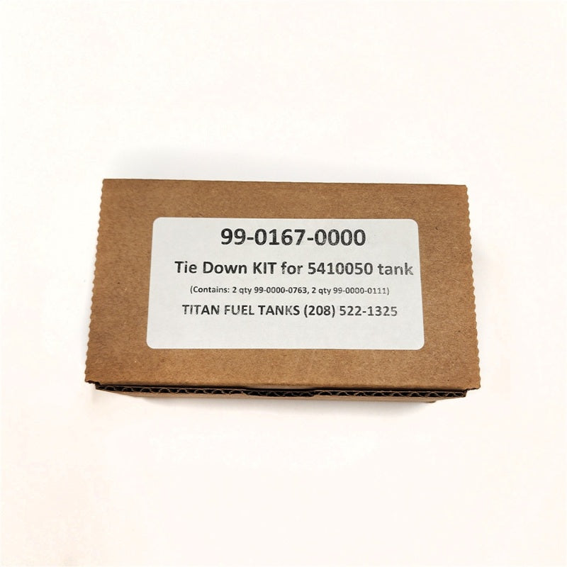 fits Titan Fuel Tanks 9901670 Tie-Down Kit w/Steel Eye Nuts (For Use w/5410050)