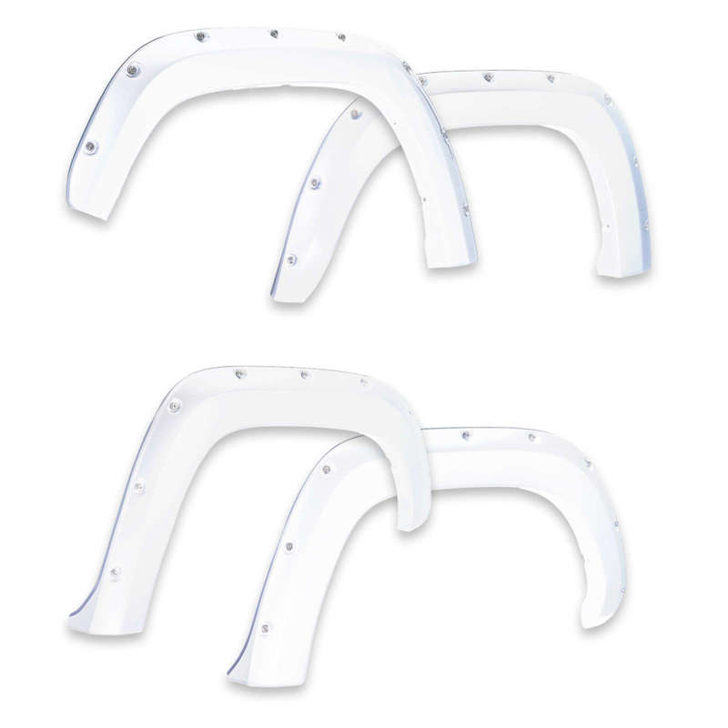 EGR 791574-GAZ 14+ Chev fits Silverado 6-8ft Bed Bolt-On Look Color Match Fender Flares - Set - Summit White