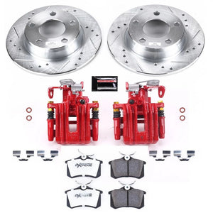 PowerStop fits Audi Allroad Quattro Rear Z26 Street Warrior Brake Kit w/Calipers
