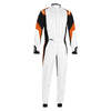 SPARCO 00114448BNAF Suit Competition 48 White/Orange