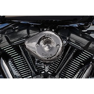 S&S 170-0782 Cycle 17-23 M8 Models Lava Chrome Stealth fits Mini Teardrop Air Cl