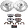 PowerStop K6037-26 11-16 fits BMW 550i Rear Z26 Street Warrior Brake Kit