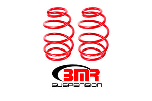 BMR SP023R 5th Gen fits Camaro V8 Front Lowering Springs - Red