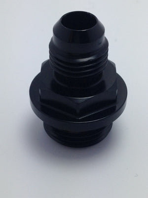 Fragola 491945-BL -6AN x 3/4-16 ORB Carburetor Adapter Short