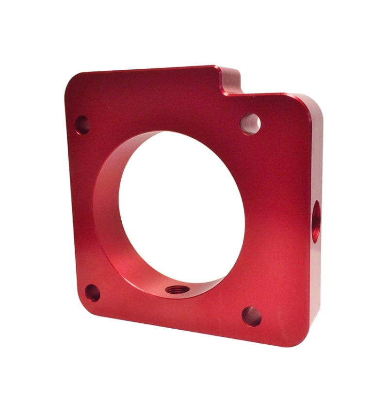 Torque Solution TS-TBS-027R Throttle Body Spacer (Red) fits Subaru 06-20 WRX 2014 / STI 2004-2015