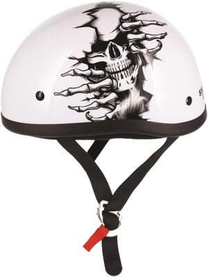 Bikers Choice 649501 Skid Lids Born Wild Original Helmet - Small