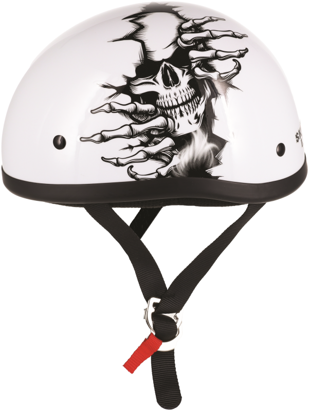 Bikers Choice 649504 Skid Lids Born Wild Original Helmet - XL
