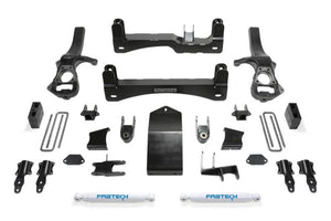 Fabtech K1132 19-21 fits GM K1500 P/U 6in Basic Sys w/Perf Shks