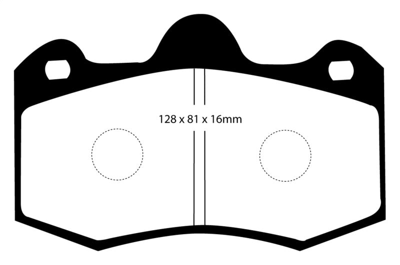 EBC DP3036C 10+ fits Lotus Evora 3.5 Redstuff Front Brake Pads