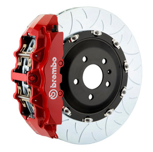 Brembo 1G3.9037A2 Brembo 07-15 Q7 (4L) Front GT BBK 8 Piston Cast 380x34 2pc Rotor Slotted Type-3-Red